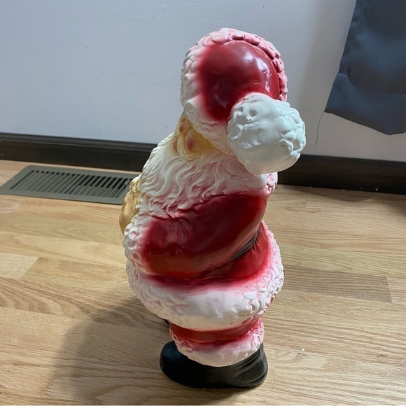 Vintage Winking Santa Clause Large Standing Figure Christmas Decor Red - Picture 7 of 9